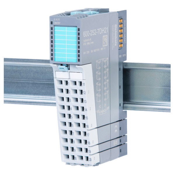 Analog-input-module, U 100V, Iso., 16 Bit