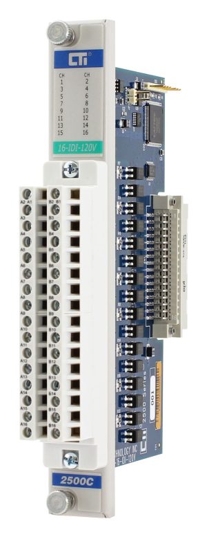 2500C-16-IDI-120V Sixteen Isolated 120V AC/DC Digital Inputs