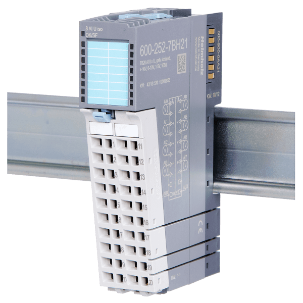 Analog-input-module, U, 16 Bit, Iso.