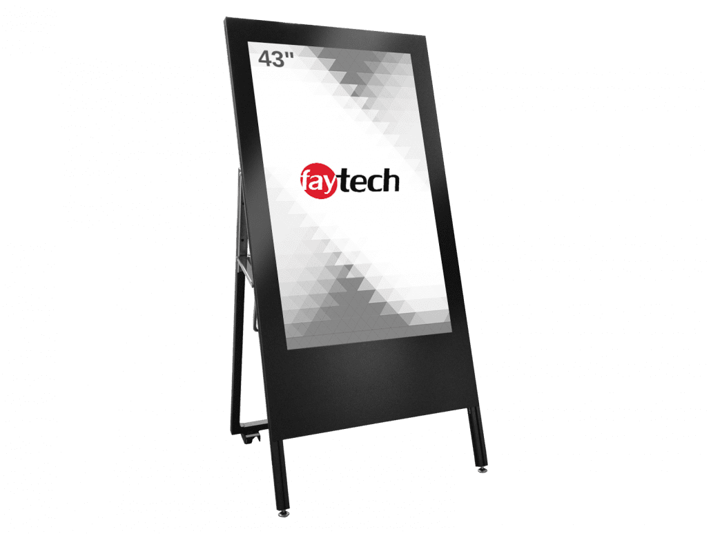 43″ Embedded PC Kiosk 4K – no touch (RK3399)