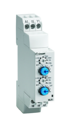 Chronos 2 Timer, MLS2, Function L/Li, DIN Rail, 17.5 mm, 20-260 VAC, 1 x 0.7 A Static Output, 0.1 s → 100 h