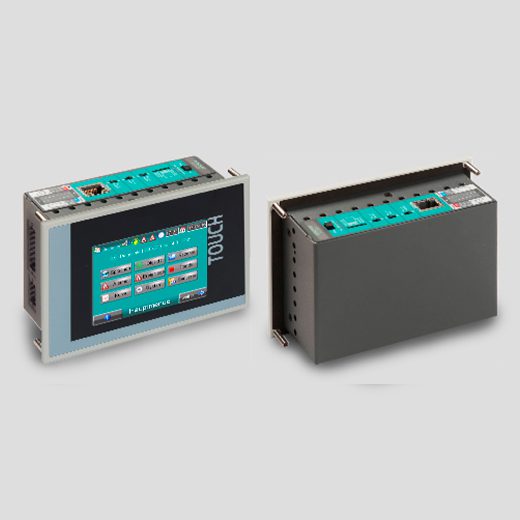 S7-Panel-PLC 3,5″  flat / with fixed onboard periphery