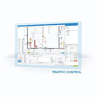 Traffic Control System - Managing AGV/AMR fleets