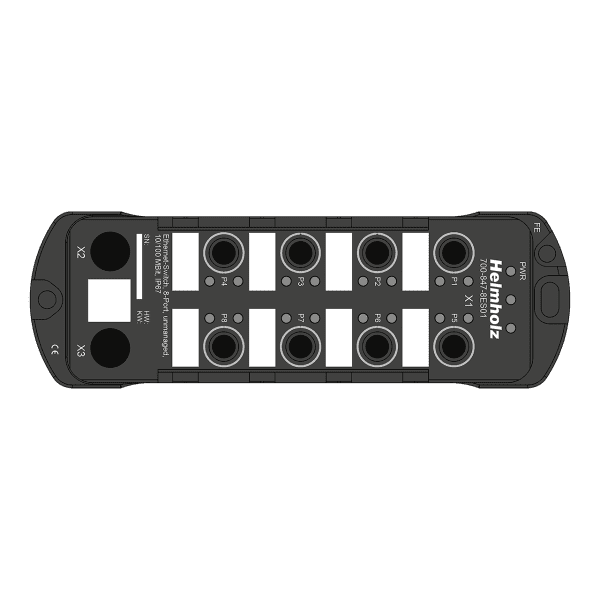 Ethernet-Switch IP67, unmanaged