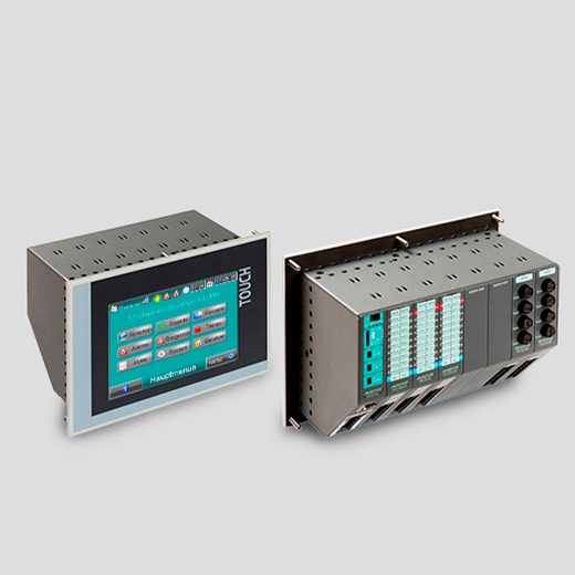 S7-Panel-PLC 5,7â€³ with onboard periphery slots