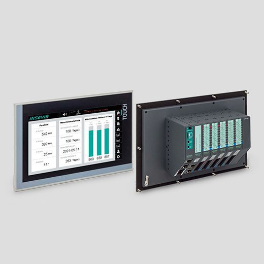 S7-Panel-PLC 10,1â€³ with onboard periphery slots