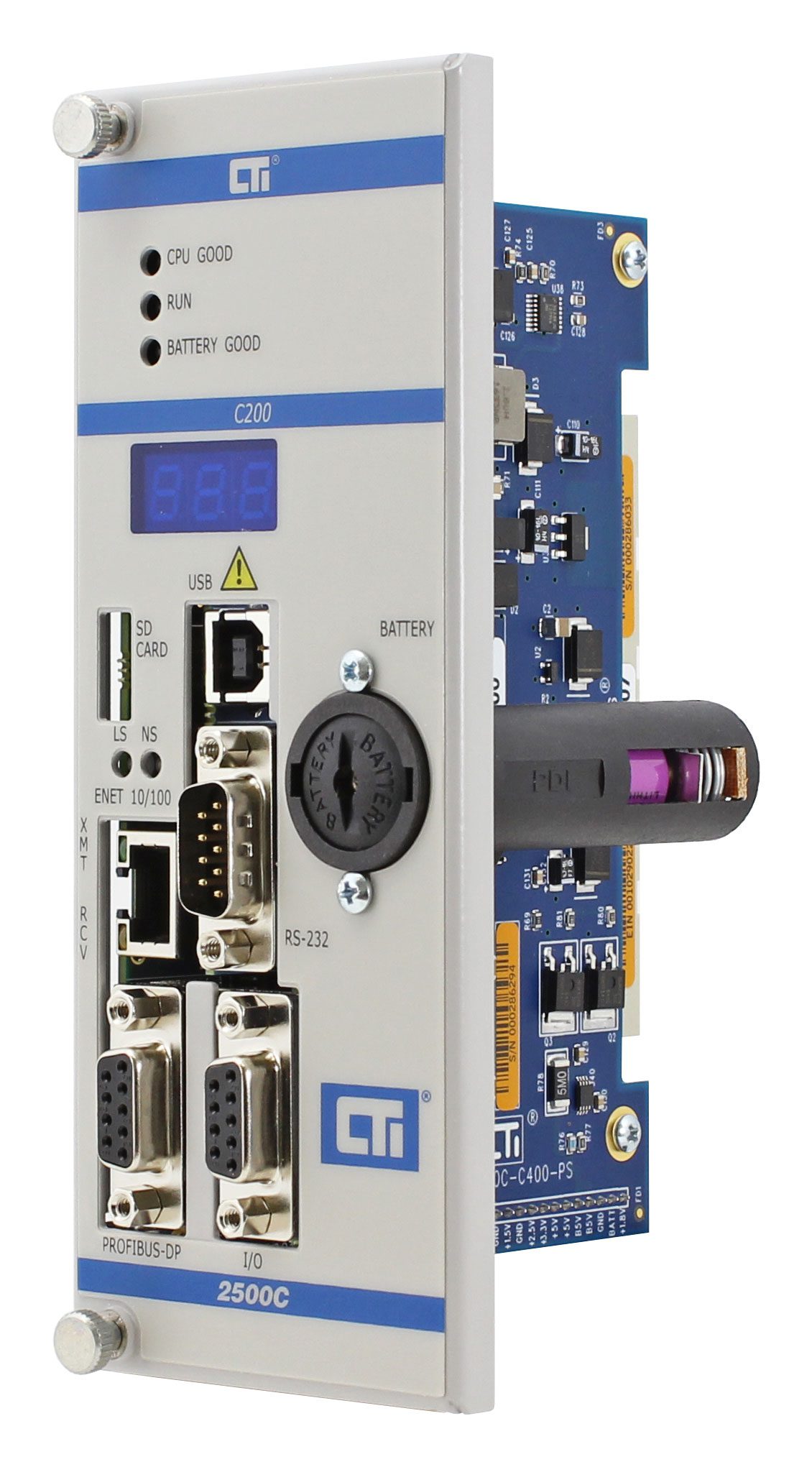 2500C-C200 CPU with 256K User Memory