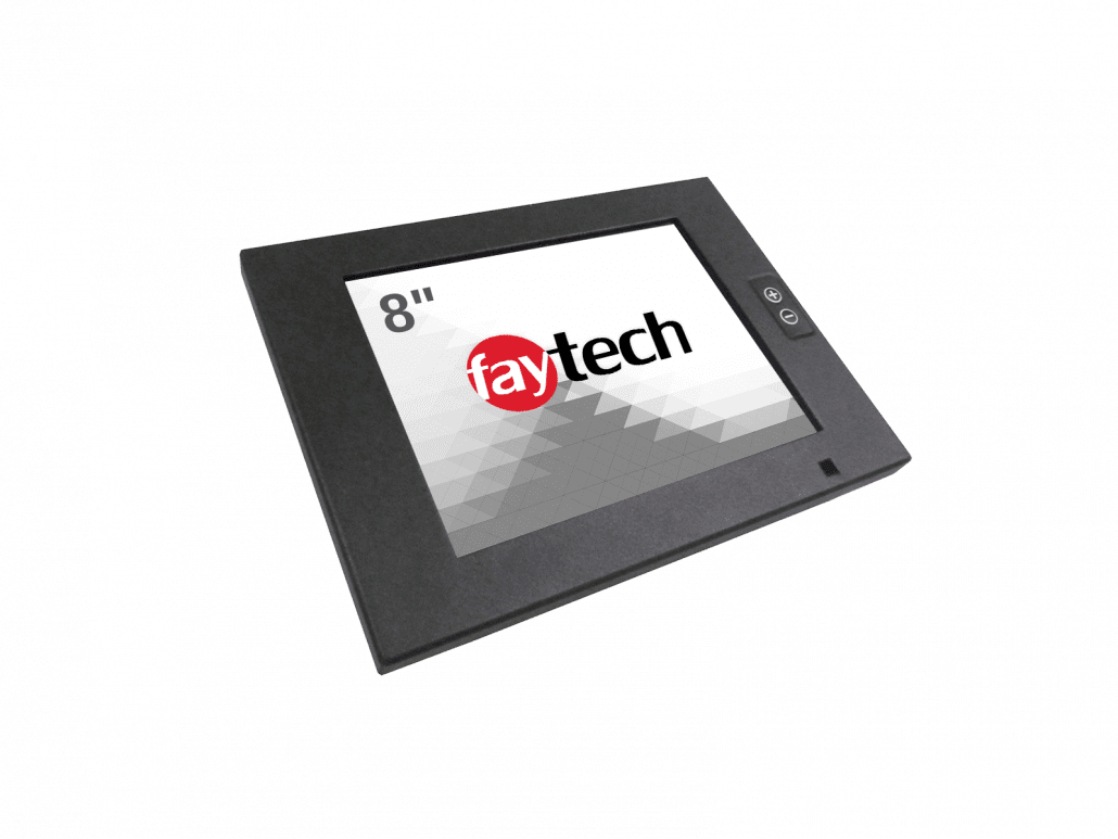 8â€³ Resistive IP65 High Brightness Touch Monitor